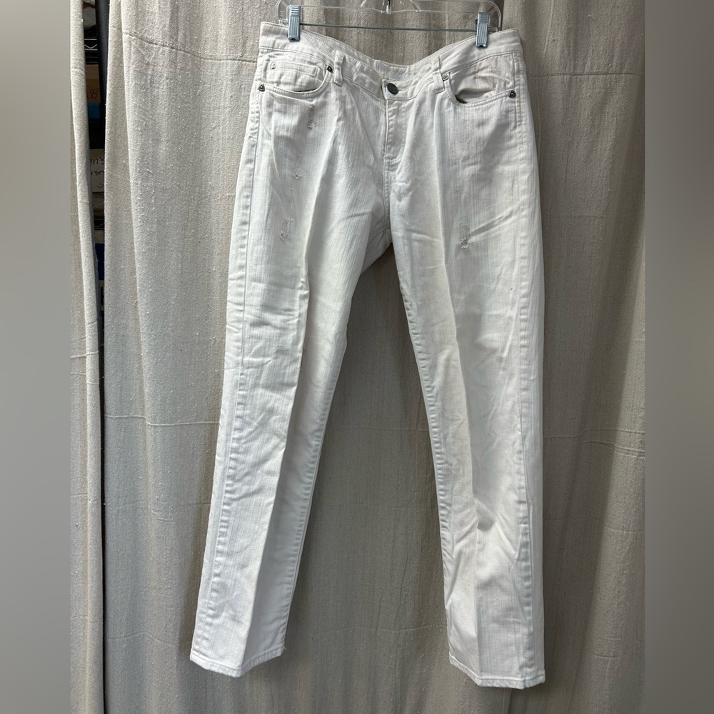 Kut from the Kluth/ White distressed / Jeans/ size 12